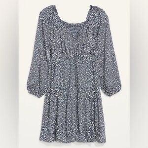 Old Navy short dress, mini floral print,  Large